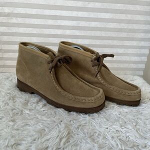 Pivetta Suede Boots for men, Tan color, Ankle, size US 7/ Women's 8/8.5